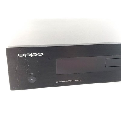Oppo BDP-93 3D Blu-ray Player w/ Power Cable & HDMI No Remote