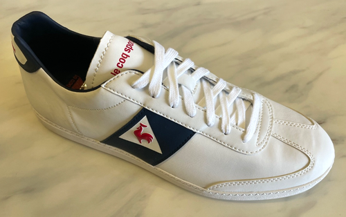 Le Coq Sportive Leather Men's White Casual Trainers Sneakers US-9 Shoes eu42 - Picture 8 of 12