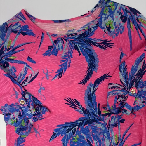 Lilly Pulitzer Surfcrest Swing Dress In Tiki Pink Out On A Limb Women’s XS