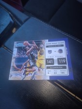 2021-2022 panini contenders basketball game night ticket de'aaron fox no1
