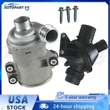 Coolant Thermostat & Electric Water Pump for BMW N20 B20A F20 F21 F22 F30 F33 ..