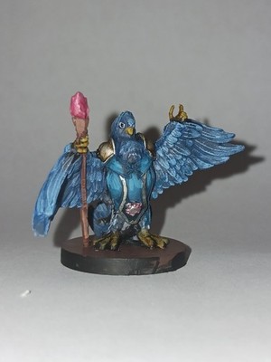 Humblewood Luma with Staff - HandPainted D&D, Pathfinder