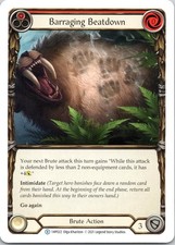 Barraging Beatdown (Red) Rare History Pack Vol.1 1HP022 NM