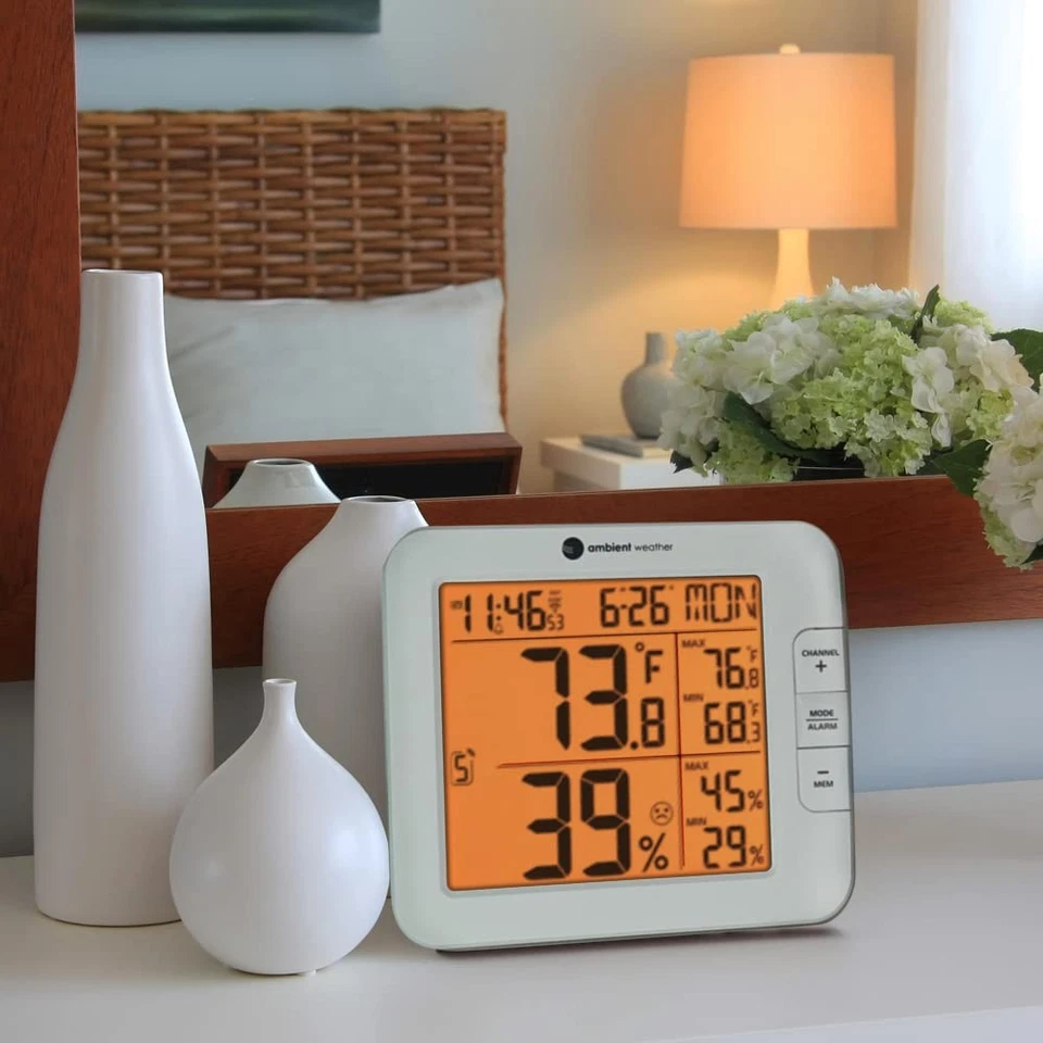 WS-8482 7-Channel Wireless Internet Remote Monitoring Weather Station with In... - Image 2 of 4