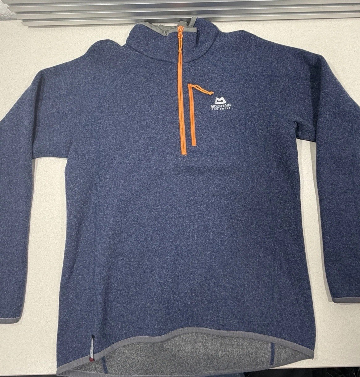 Chamonix Zip Sweater Wool Blend Hiking/outdoor- Men L