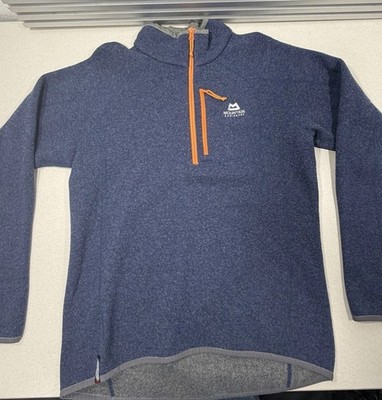 Mountain Equipment Chamonix Zip Sweater Wool Blend Hiking/Outdoor- Men L