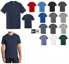 ADULT NEW ERA, SHORT SLEEVE, BLEND T-SHIRT, CREWNECK, LIGHTWEIGHT, XS-4XL
