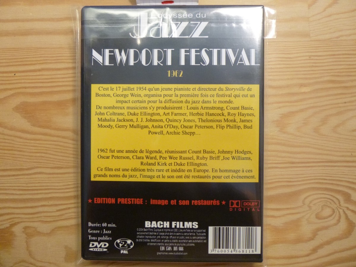 DVD : Jazz Newport Jazz Festival 1962 - Duke ELLiNGTON / Clara 