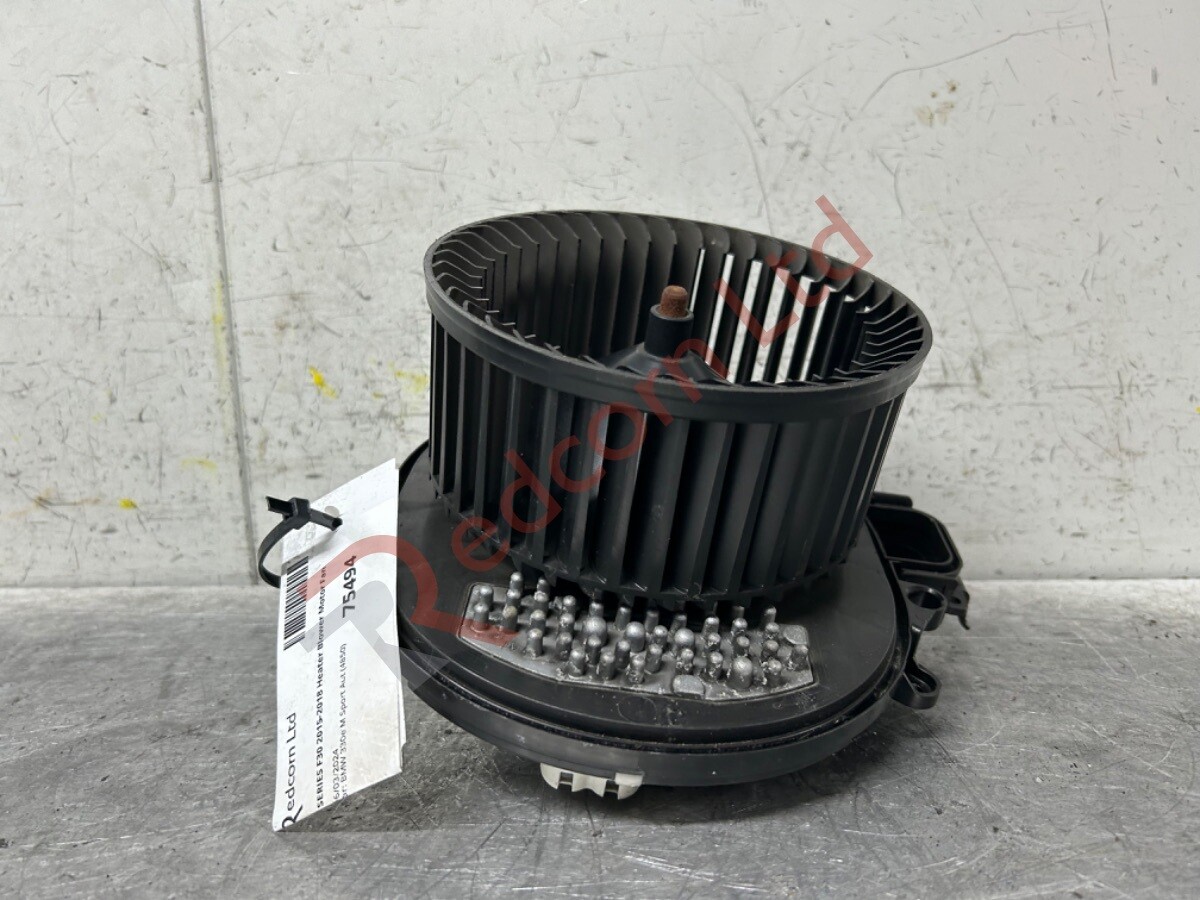 BMW 3 SERIES F30 2015-2018 Heater Blower Motor Fan 0.0