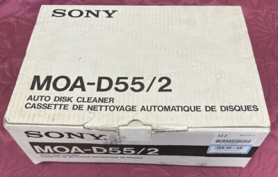 Sony MOA-D55/2 Auto Disk Cleaner  - UNBENUTZT - OVP