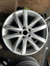 1 x Genuine Seat Tarraco 17” Silver Alloy Wheel 7J ET40 5FJ601025