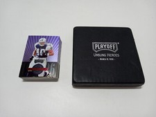1996 PLAYOFF NFL FOOTBALL UNSUNG HEROES PURPLE COMPLETE SET 30 CARDS WITH CASE