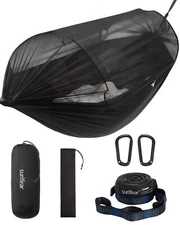 Camping Hammock With Net Double&single Hammock With Houselike Net Easy Setup & P