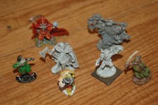 Dungeons and Dragons, Vintage, miniatures in lots of 7 player characters lot  9