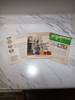 VINTAGE 1974 PG&E PROGRESS NEWSLETTERS PACIFIC GAS AND ELECTRICITY LOT OF 3