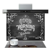 Kitchen Glass Splashback Toughened Tile Cooker Various Designs Colours Sizes WxH