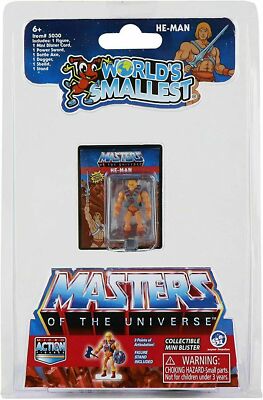 Worlds Smallest Masters of the Universe He-Man Micro Actionfigur