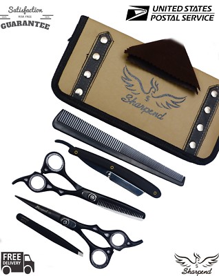 Professional Hair Cutting Japanese Scissors Barber Stylist Salon Shears 6.5''/KIT