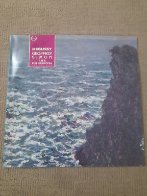 DEBUSSY - THE PHILHARMONIA GEOFFREY SIMON VOLUME 1 1990 VINYL LP CALP 1001 VGC+