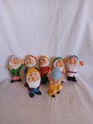 Vintage Disney 7 Dwarf Rubber Figures — photo 1