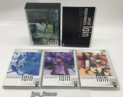 Lain DVD-BOX TV Animation Series Episode 1-13 2005 NTSC Japan
