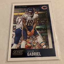 2020 Score Football #206 Taylor Gabriel Bears