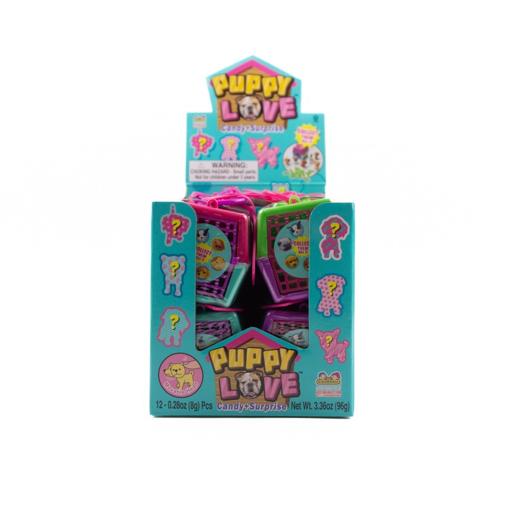 Kidsmania Cachorro Amor Caramelo y Sorpresa 12 Piezas