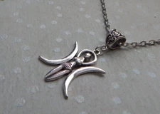 Moon Goddess Necklace Silver Pendant Jewelry Handmade NEW Accessories Fashion