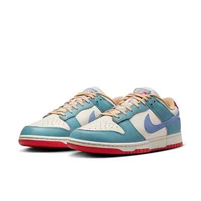 Nike Dunk Low PRM Shoes Pale Ivory Royal Pulse HJ9112-110