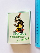 Sealed Animals Modiano Poker Original Vintage Playing Card New