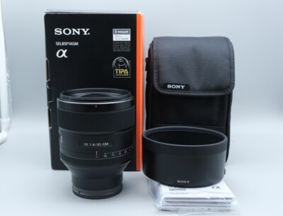 Sony FE 85mm f/1.4 GM (SEL85F14GM) geb. 07/2023 Objektiv - geprüfte Händlerware