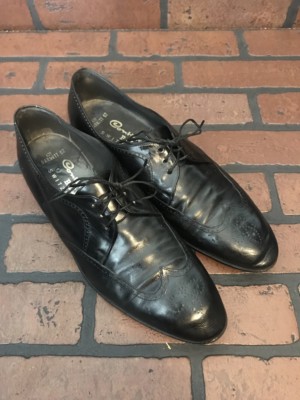 Bally Continentals Garrett Wingtip Black Leather Size 9.5  display picture 1