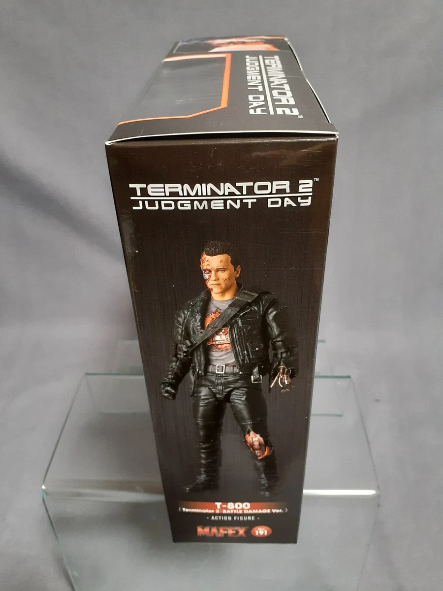 Mafex No.191 MAFEX T-800 (T2: BATTLE DAMAGE Ver.) Medicom Toy NEW~