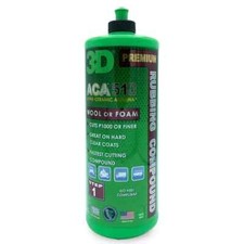 3d Aca 510 Pro Grade Rubbing Compound 32 Ounce 510oz32