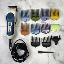 WAHL Precision Adjustable Hair Clipper Trimmer - MC3 Color Coded Guide + Case