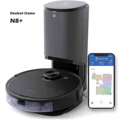 ECOVACS DEEBOT N8+ or OZMOT8 AIVI+ Robot Vacuum Cleaner and mop