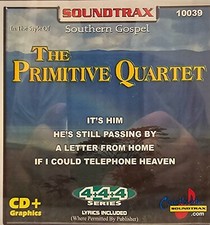 10039 PRIMITITIVE QUARTET GOSPEL CHARTBUSTER KARAOKE CDG
