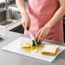 12pcs 11in x 7.9in Sublimation Blanks Boards Tempered Glass Cutting Board USA