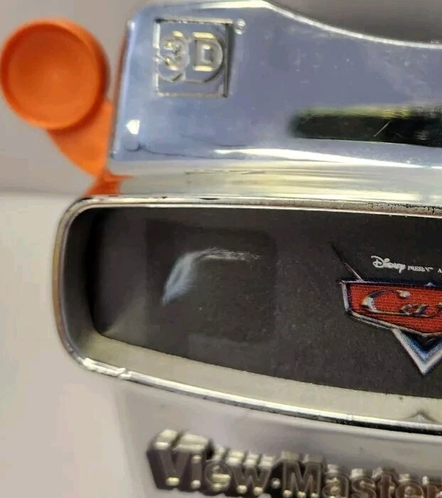 Disney Pixar Cars Fisher-Price View-Master Visor 3D Acabado Cromo Foto 4 de 4