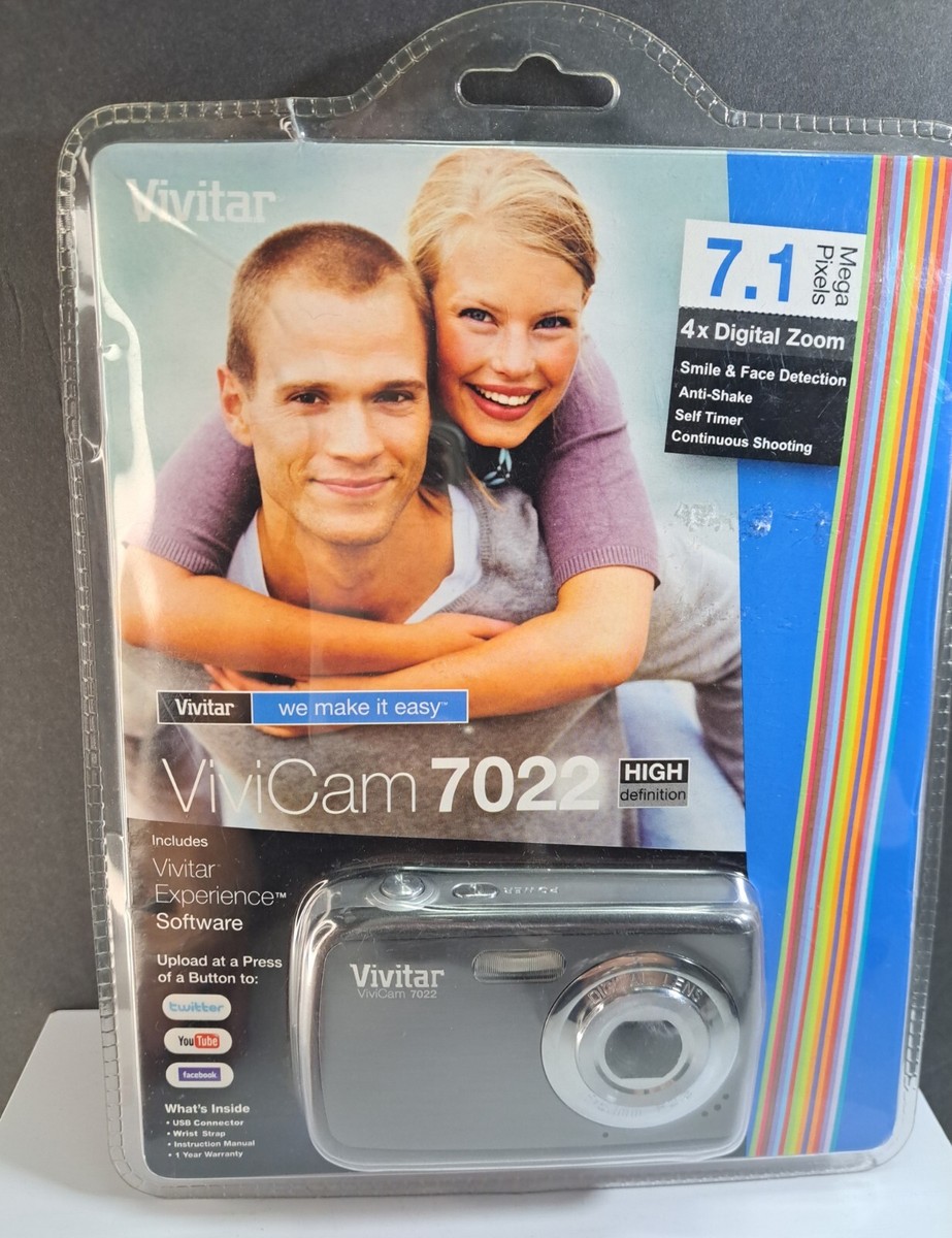 処分予定【起動確認済み】Vivitar ViviCam 7500i 7 デジカメ Amazon.com : Vivitar VIVICAM-7100S 7.0 MegaPixel Camera with 4x