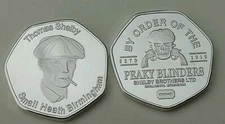 Rare PEAKY BLINDERS THOMAS SHELBY Commemorative Collectors Coin in Capsule 50p