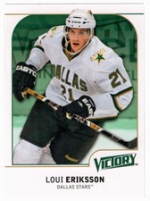 Loui Eriksson - Dallas Stars (Hockey Card) 2009-10 Upper Deck Victory # 64 - MT