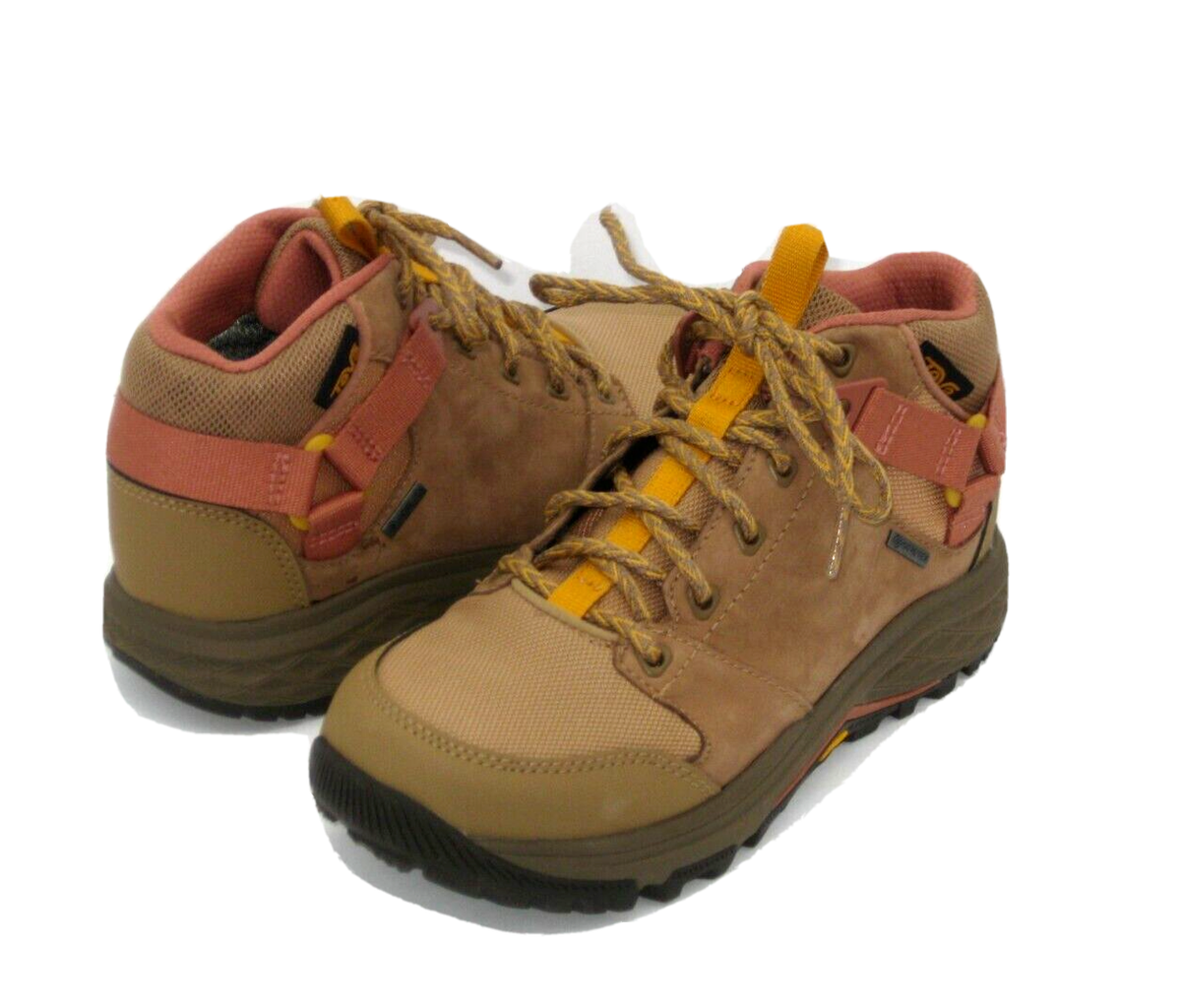 TEVA GRANDVIEW GTX WOMEN HIKING BOOTS LEATHER SAND DUNE US /UK