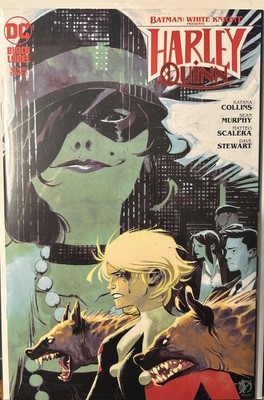 Batman White Knight Presents: Harley Quinn Book Three Cover b. Tasche & Boarded. m