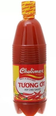 Cholimex Tuopng Ot Hot Chili Sauce - 26.58 oz GIANT BOTTLES Pack of 6