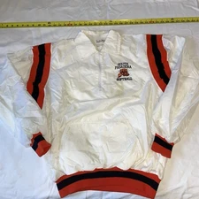 Vintage South Pasadena Softball Nylon DeLong Brand Jacket Quarter Zip Varsity
