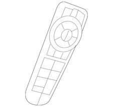 CHRYSLER OEM 07-13 1500 Entertainment System Components-Remote Control 5107094AC