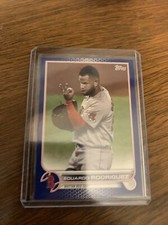 2022 Topps Series 1 Baseball Eduardo Rodriguez ROYAL BLUE #192 Boston Red Sox