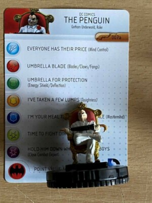 THE PENGUIN #007 Batman: No Man's Land Monat 6 DC HeroClix OP LE