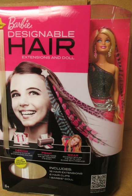 barbie human hair extensions